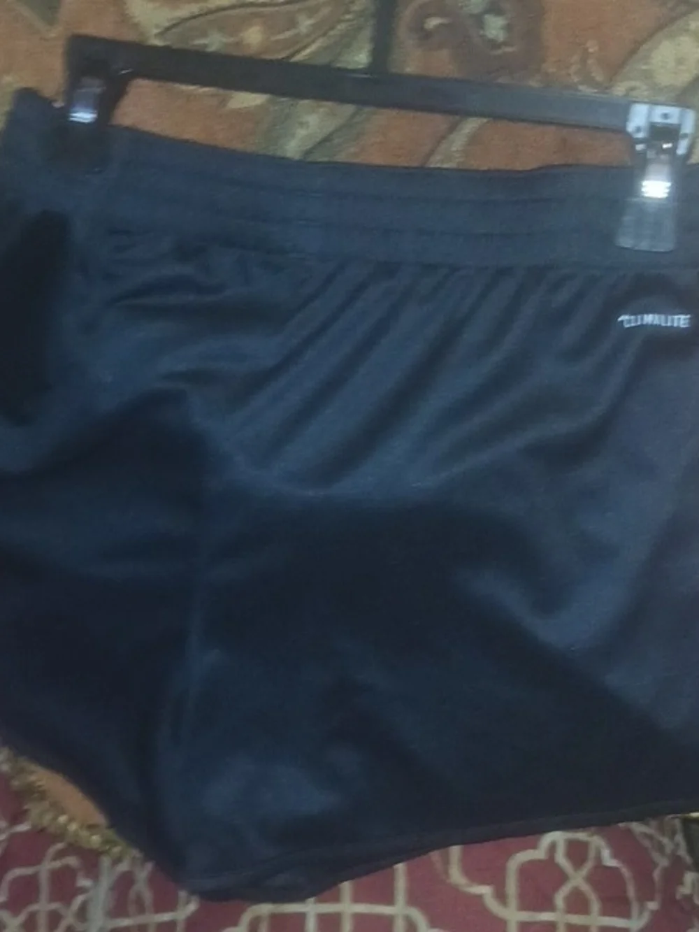 adidas Athletic Shorts in Black & Pink Size Medium NWT